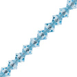 21 Preciosa Crystal Bicone Bead 6mm Aquamarine (60000)