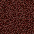 Czech Seed Bead 8/0 Brown Matte 22g Tube (13600M)