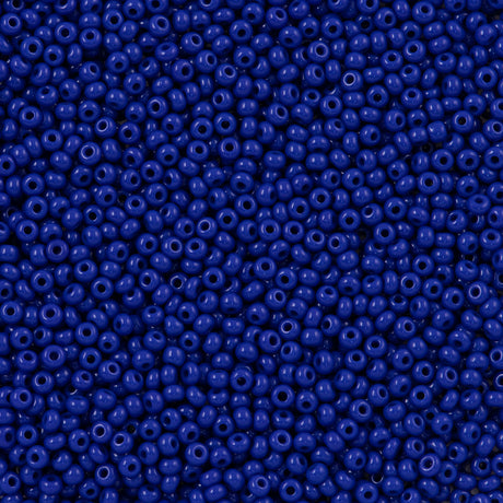 Czech Seed Bead 8/0 Transparent Sapphire AB 2-inch Tube (31050)