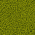 Czech Seed Bead 8/0 Opaque Olive 22g Tube (53430)