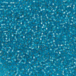 Czech Seed Bead 8/0 Silver Lined Aqua (67010)