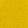 Czech Seed Bead 8/0 Opaque Yellow 50g (83110)