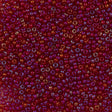 Czech Seed Bead 8/0 Transparent Ruby AB 22g Tube (91090)