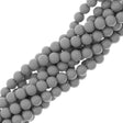 31 Preciosa Maxima 4mm Round Pearl Ceramic Grey (71455)