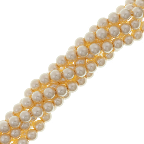 31 Preciosa Maxima 4mm Round Pearl Cream (71000)