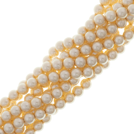 21 Preciosa Maxima 6mm Round Pearl Creamrose (77500)