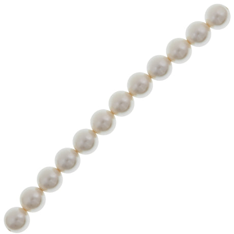 21 Preciosa Maxima 6mm Round Pearl White (70000)