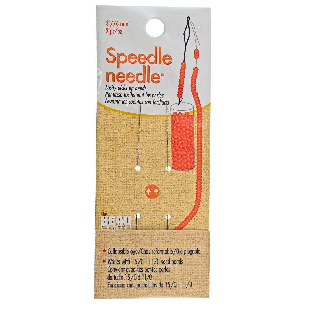 2pc BeadSmith Speedle Needle for 11/0 and 15/0 Beads