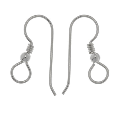 French Earring Hooks / Ear Wires / Hook Earrings / Earwire Blanks (Sil –  Iron Supersponge