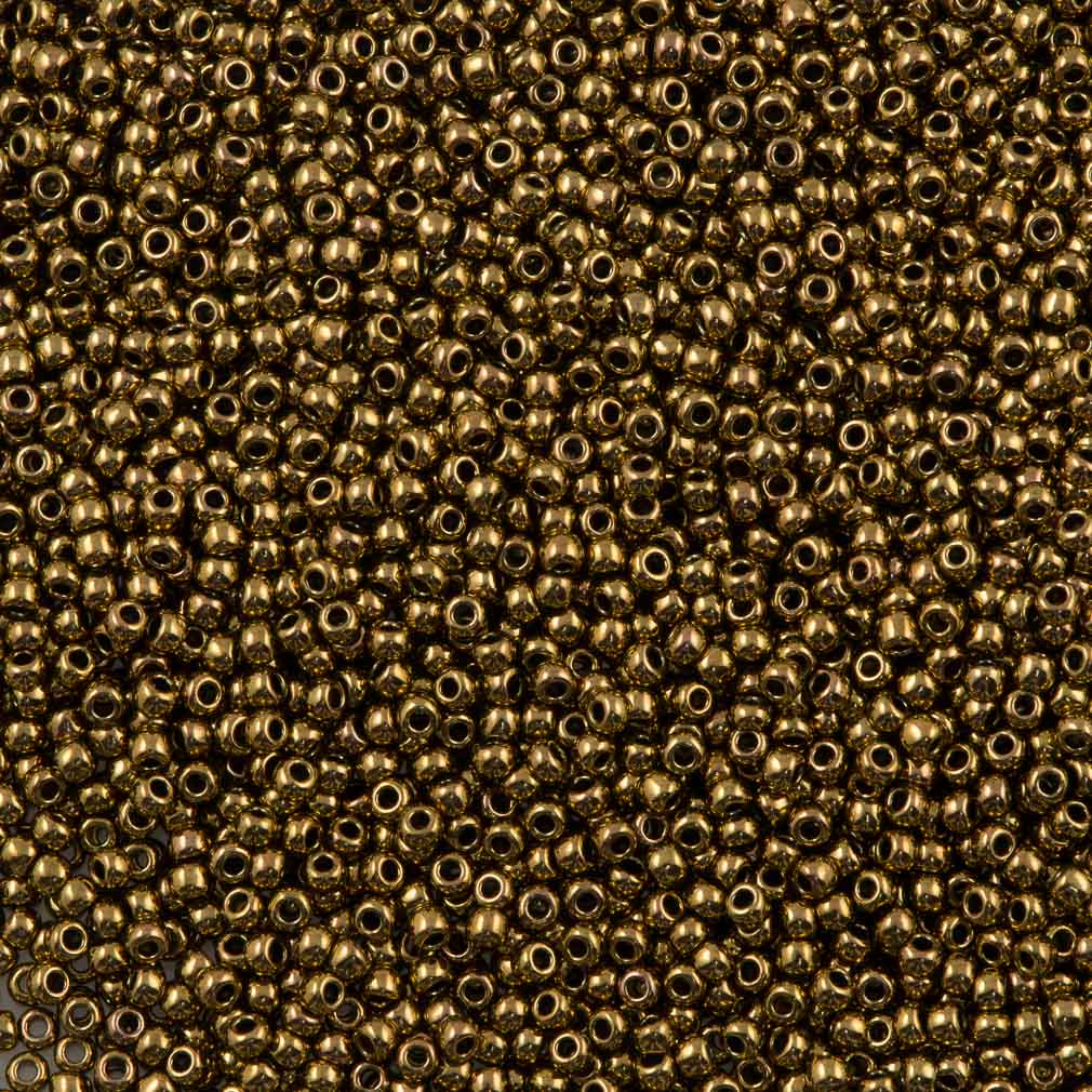 50g Toho Round Seed Bead 11/0 Antique Bronze (223)