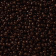 50g Toho Round Seed Bead 11/0 Opaque Brown (46)