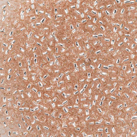 Toho Round Seed Bead 8/0 Silver Lined Champagne (31)