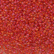 50g Toho Round Seed Bead 8/0 Inside Color Luster Crystal Tropical Sunset Lined (190)