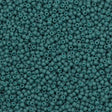 50g Toho Round Seed Bead 8/0 Matte Semi Glazed Turquoise (2604F)