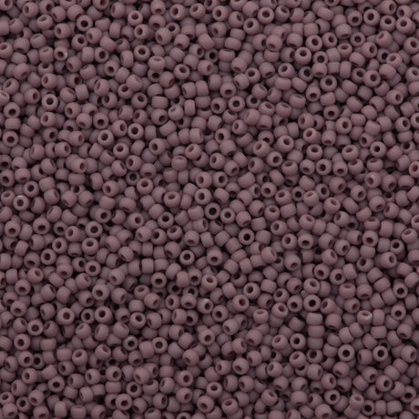 Toho Round Seed Bead 8/0 Opaque Matte Lavender (52F)