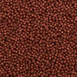 50g Toho Round Seed Bead 6/0 PermaFinish Galvanized Matte Burgundy Frost (564PFF)