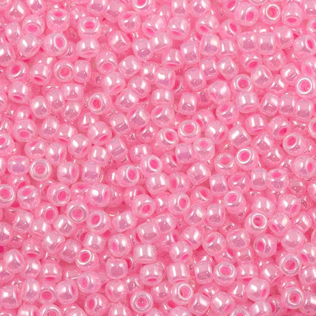 50g Toho Round Seed Bead 6/0 Ceylon Cotton Candy (909)