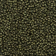 Toho Round Seed Bead 11/0 Opaque Matte Olive (617)