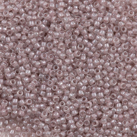 Toho Round Seed Bead 15/0 Inside Color Lined Mauve (353)