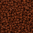 Toho Round Seed Beads 6/0 Opaque Matte Light Brown (46LF)