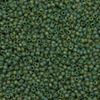 50g Toho Round Seed Bead 8/0 Matte Semi Glazed Clover AB (2633F)